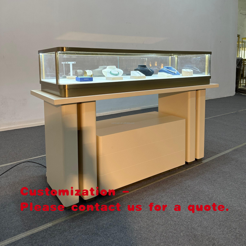 Jewelry And Watches Stores - Paslanmaz Çelik Takı Saat Sergi Masası