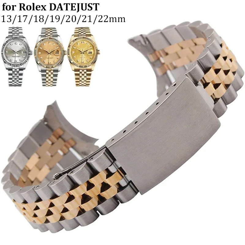 Rolex Watch Datejust - Paslanmaz Çelik Kayış Rolex DATEJUST saat