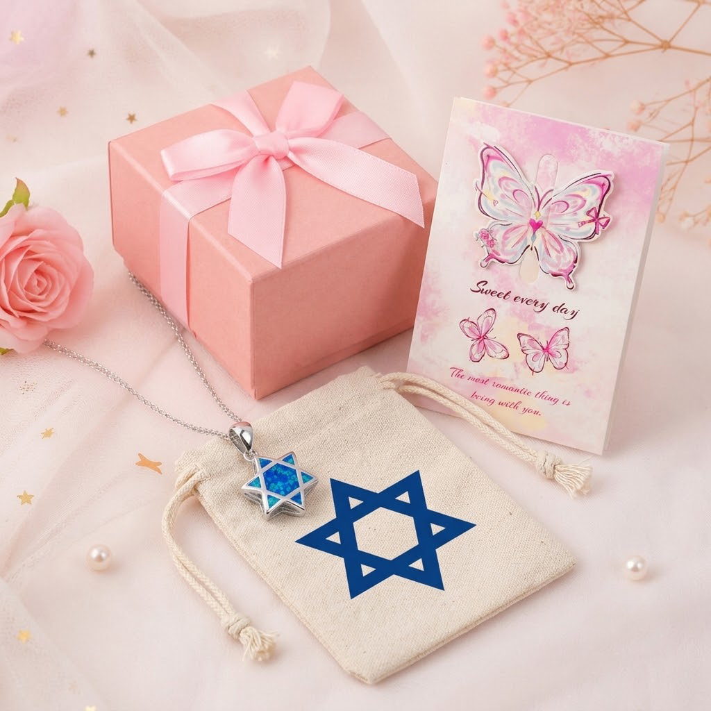 Jewelry & Watches Sp Z Oo Opinie - Davut Yıldızı Opal Kolye Ucu Ters