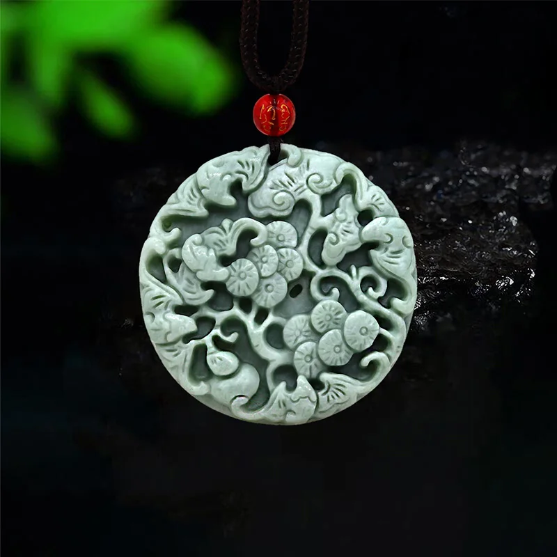 Luxury Gifts Jewelry & Watches Namfleg Mostar - Yeşim yarasa kolye kolye erkekler doğal