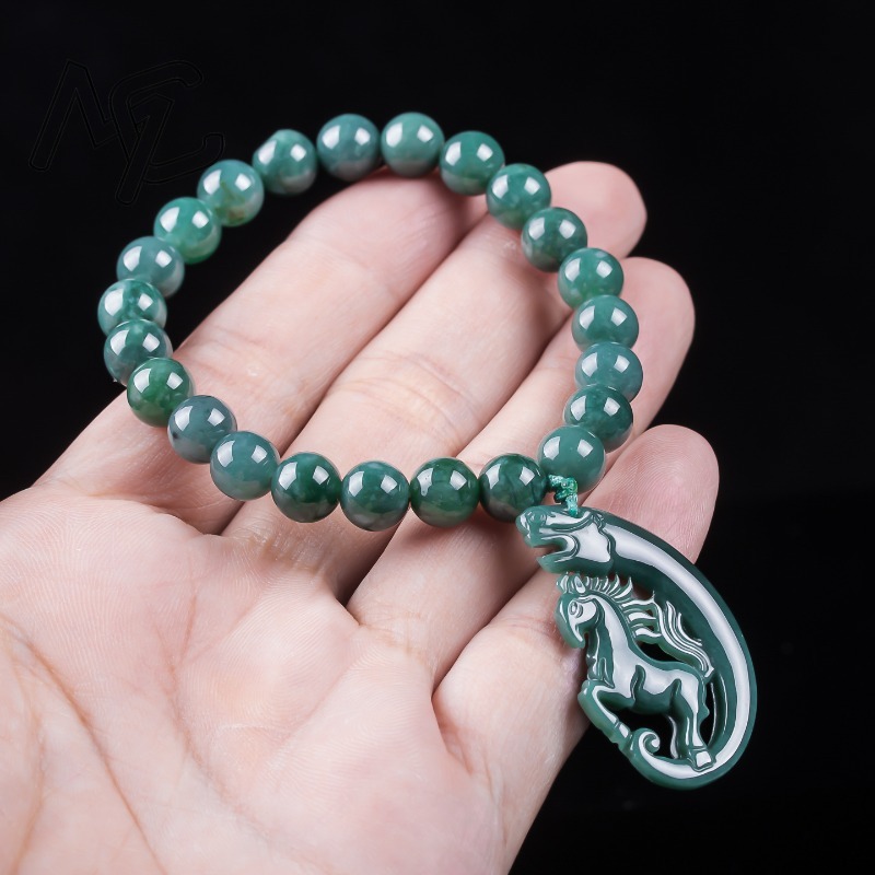 Doğal Yeşim Mavisi Su Zodyak A - Jewelry & Watches Sp Z Oo Opinie incelemesi ve fiyatı