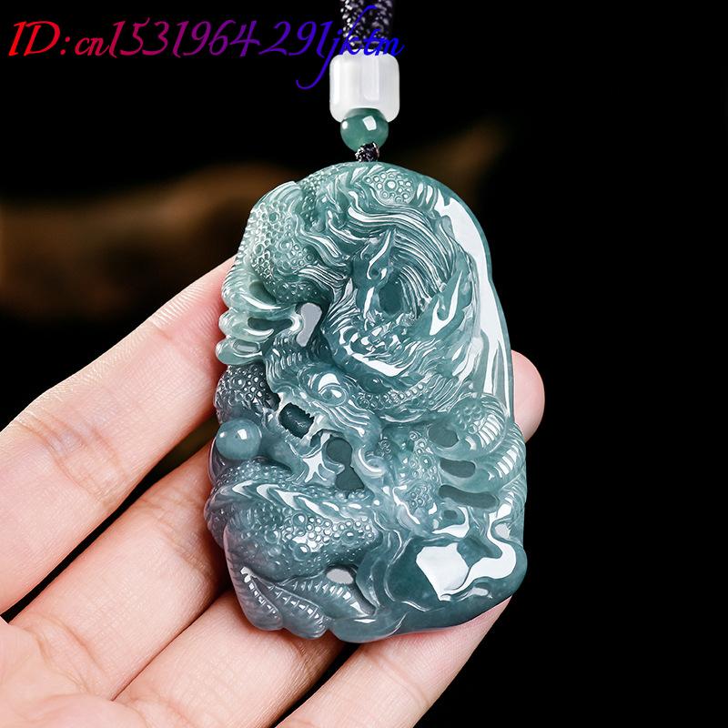Doğal Birmanya Jadeite Ejderha - Jewelry & Watches Sp Z Oo Opinie incelemesi ve fiyatı