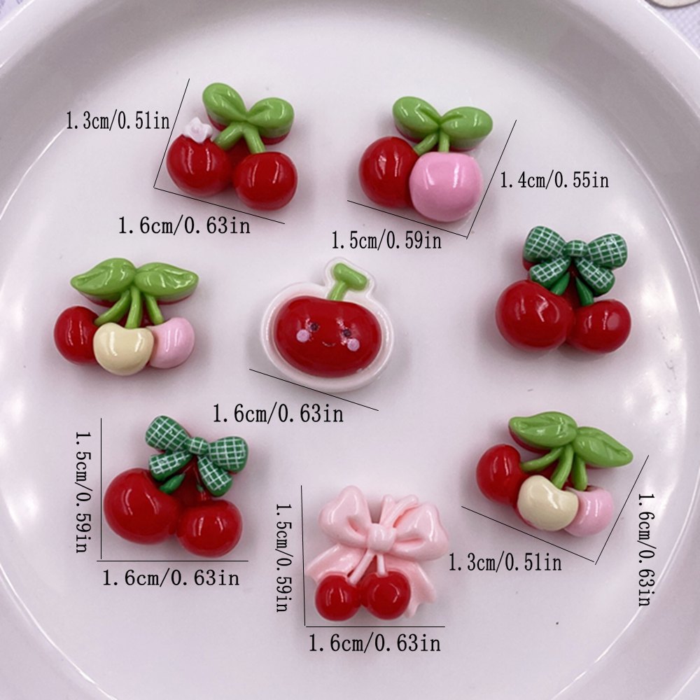 24 adet Renkli Kawaii Karikatü - Paradise Jewelry & Watches Llc Photos incelemesi ve fiyatı