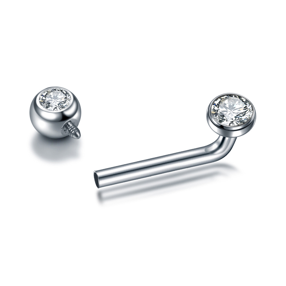 1 adet G23 titanyum CZ kavisli - Christina Jewelry & Watches Marguerite Ørestik Forgyldt Sølv incelemesi ve fiyatı