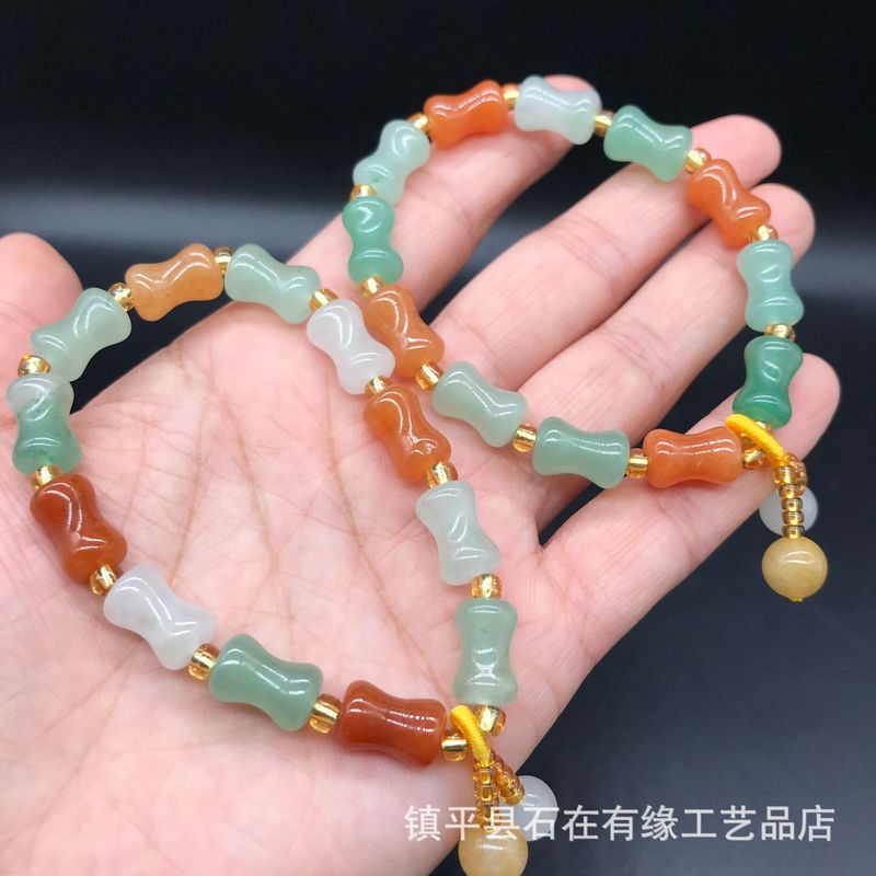 Doğal Aventurin Bambu, Altın İ - Jewelry & Watches Sp Z Oo Opinie incelemesi ve fiyatı