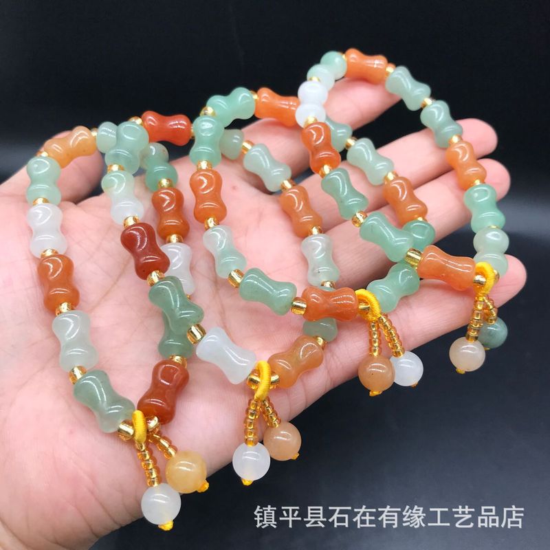 Doğal Aventurin Bambu, Altın İ - Jewelry & Watches Sp Z Oo Opinie incelemesi ve fiyatı