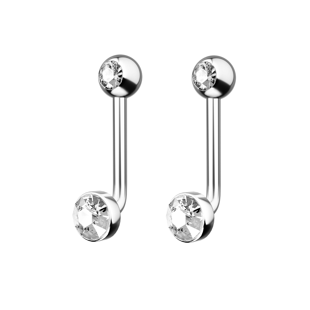 1 adet F136 titanyum 14G kübik - Christina Jewelry & Watches Marguerite Ørestik Forgyldt Sølv incelemesi ve fiyatı