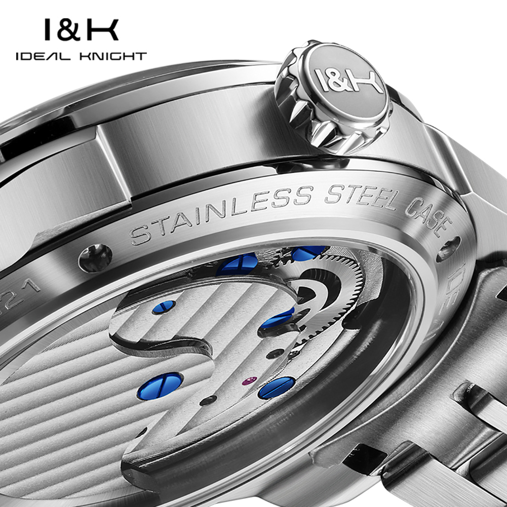 IDEAL KNIGHT 6821 Marka orijin - Mens Mechanical Watch incelemesi ve fiyatı
