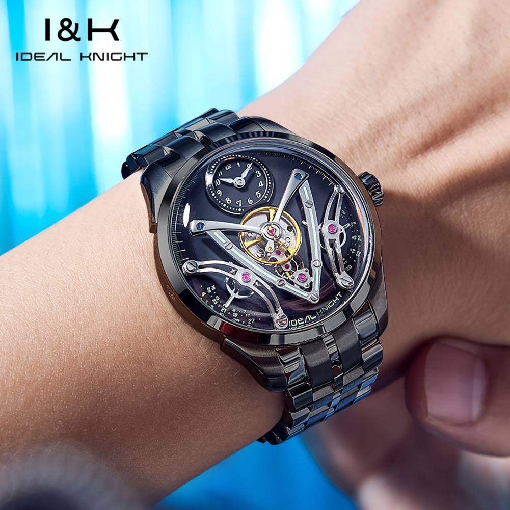 IDEAL KNIGHT 6821 Marka orijin - Mens Mechanical Watch incelemesi ve fiyatı