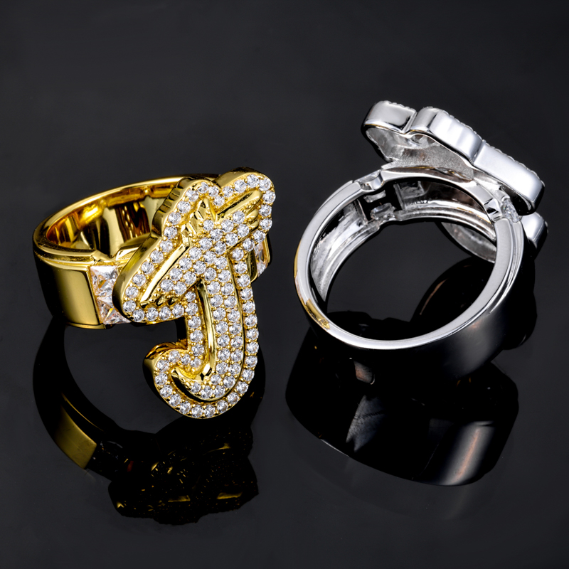 TUHE Buzlu Mozanit Özel Harfli - Moissanite Ring incelemesi ve fiyatı