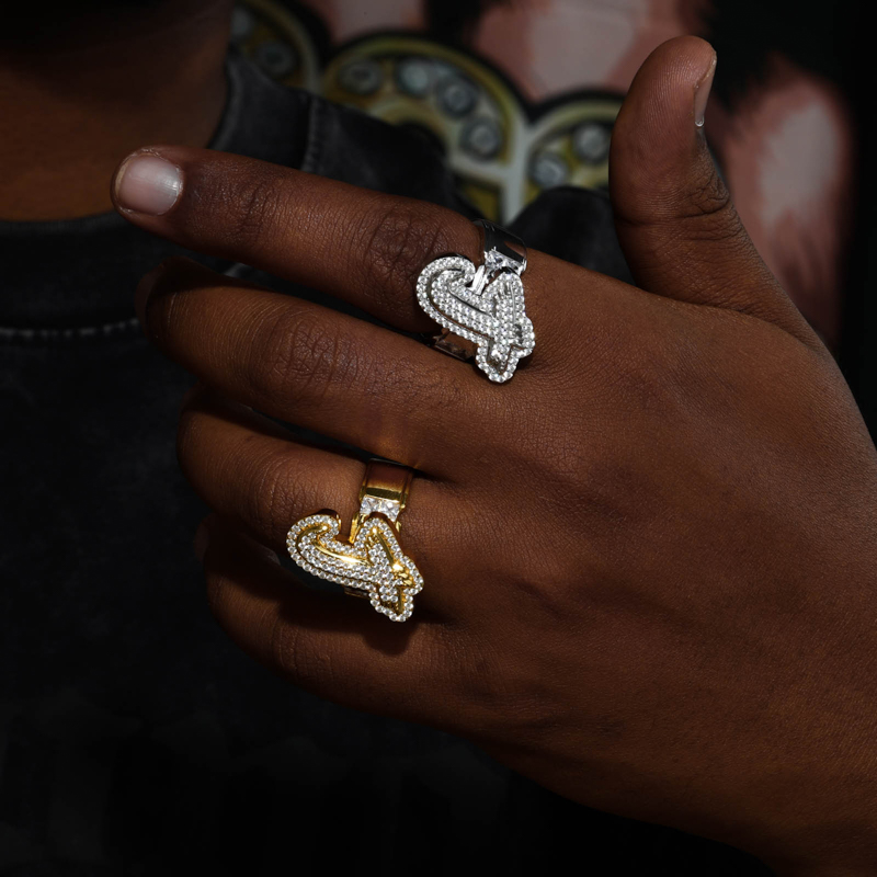 TUHE Buzlu Mozanit Özel Harfli - Moissanite Ring incelemesi ve fiyatı