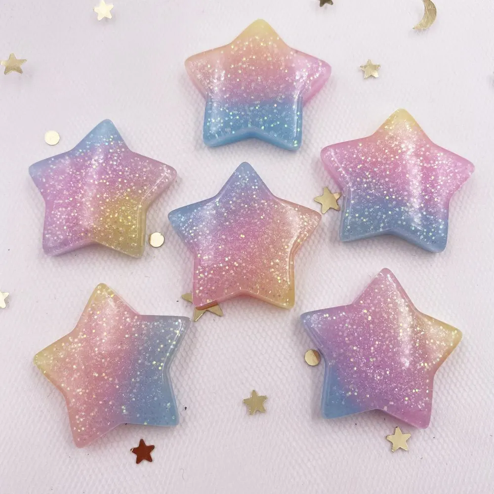 10 adet Glitter Kawaii reçine  - Paradise Jewelry & Watches Llc Photos incelemesi ve fiyatı