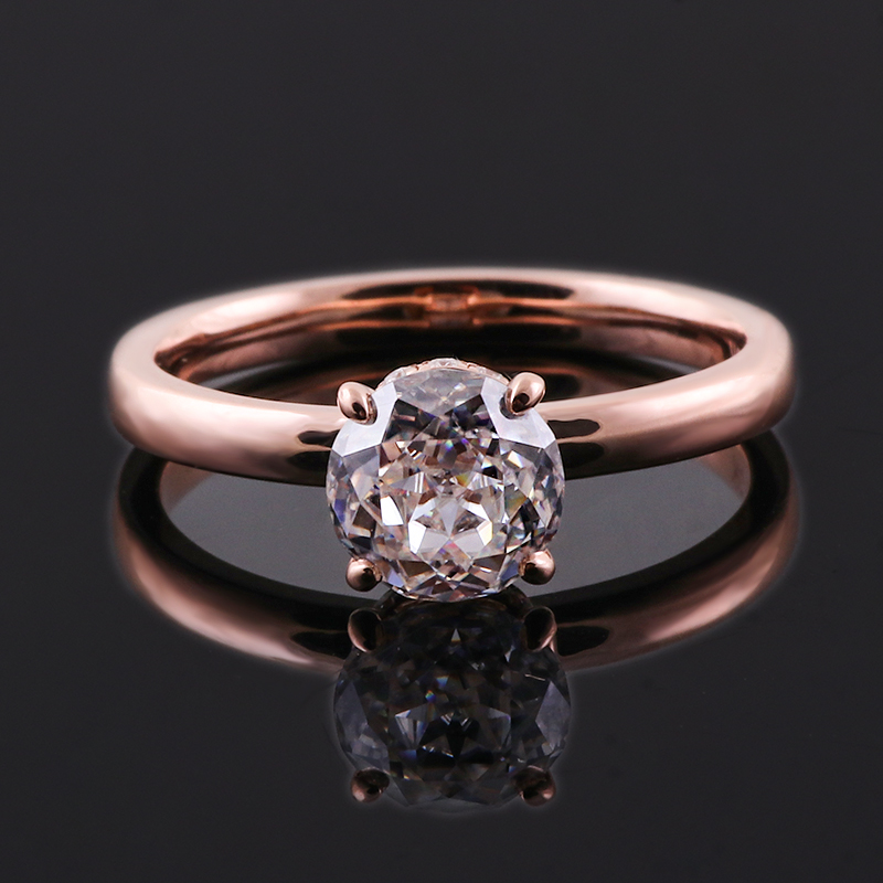 Provence 925 Gümüş Tektaş Halo - Moissanite Ring incelemesi ve fiyatı