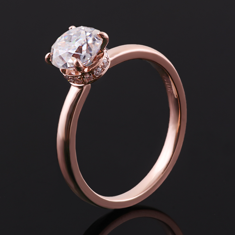 Provence 925 Gümüş Tektaş Halo - Moissanite Ring incelemesi ve fiyatı