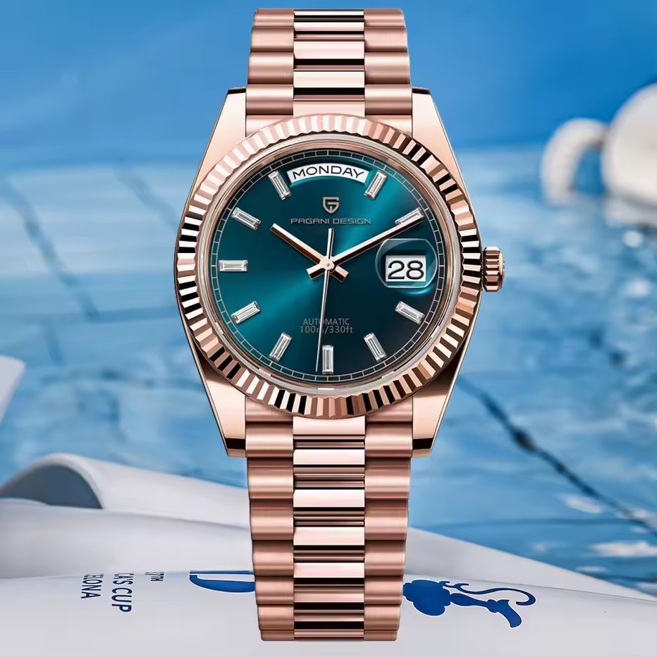 PAGANI DESIGN Yeni Gül Altın R - Rolex Watch Datejust incelemesi ve fiyatı