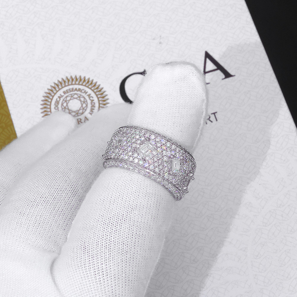 925 VVS Moissanit Yüzük Hip Ho - Moissanite Ring incelemesi ve fiyatı