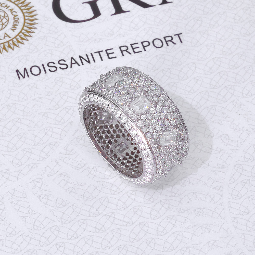 925 VVS Moissanit Yüzük Hip Ho - Moissanite Ring incelemesi ve fiyatı