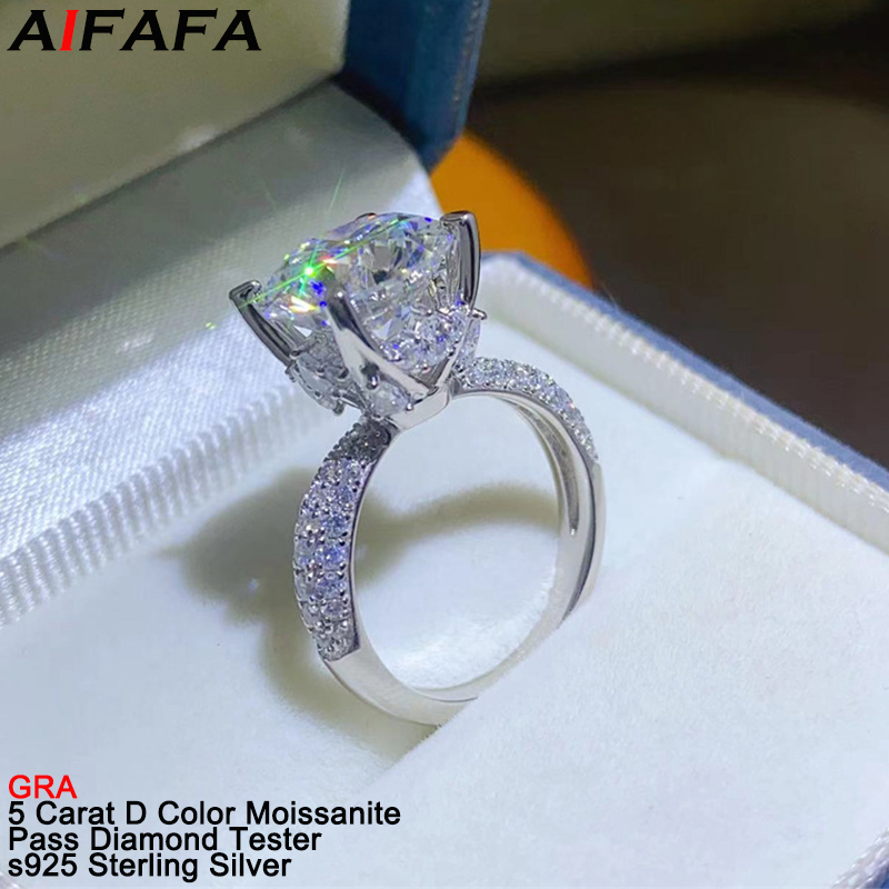 5 Karat D Renk VVS1 Mozanit Ka - Moissanite Ring incelemesi ve fiyatı