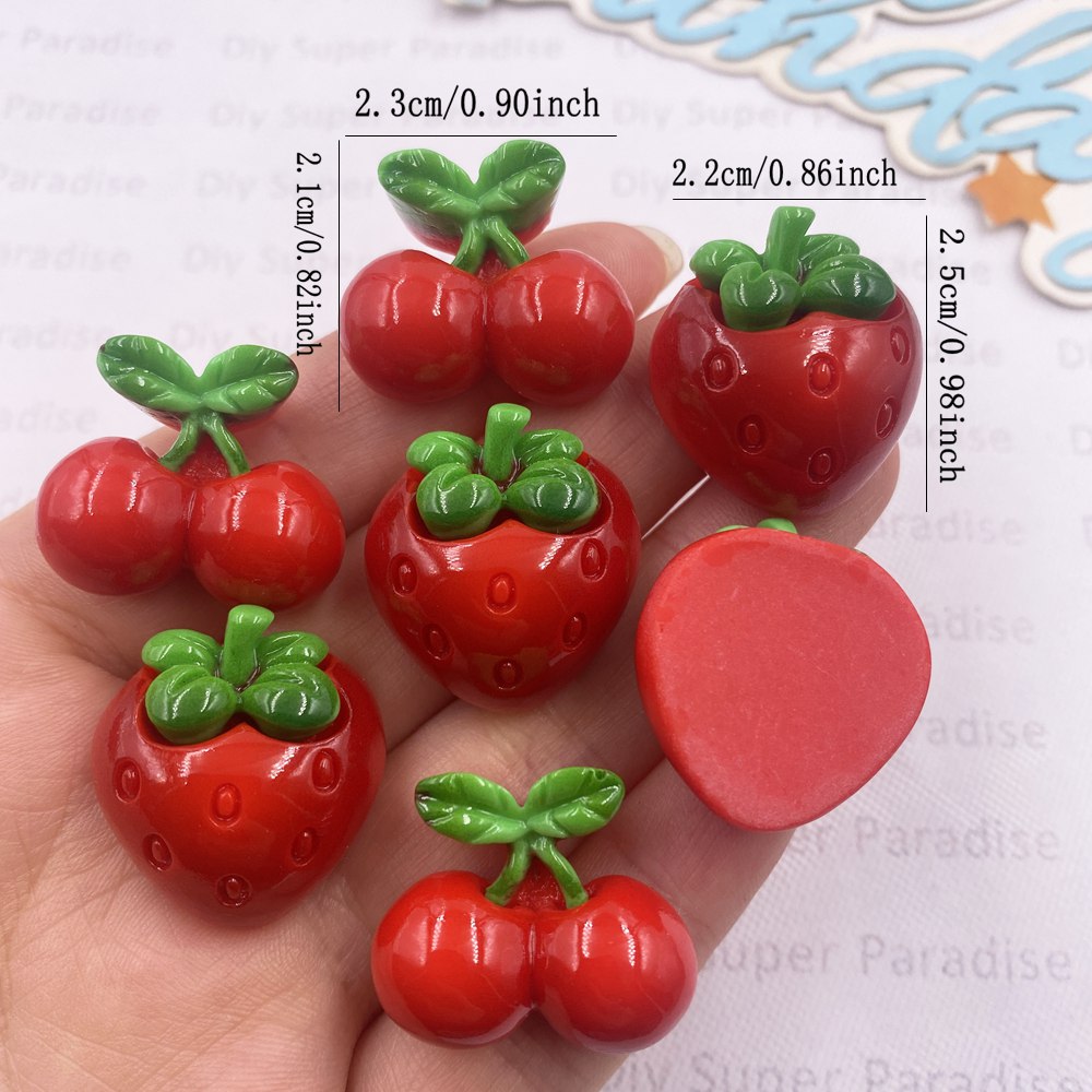 8 adet reçine Kawaii renkli kı - Paradise Jewelry & Watches Llc Photos incelemesi ve fiyatı