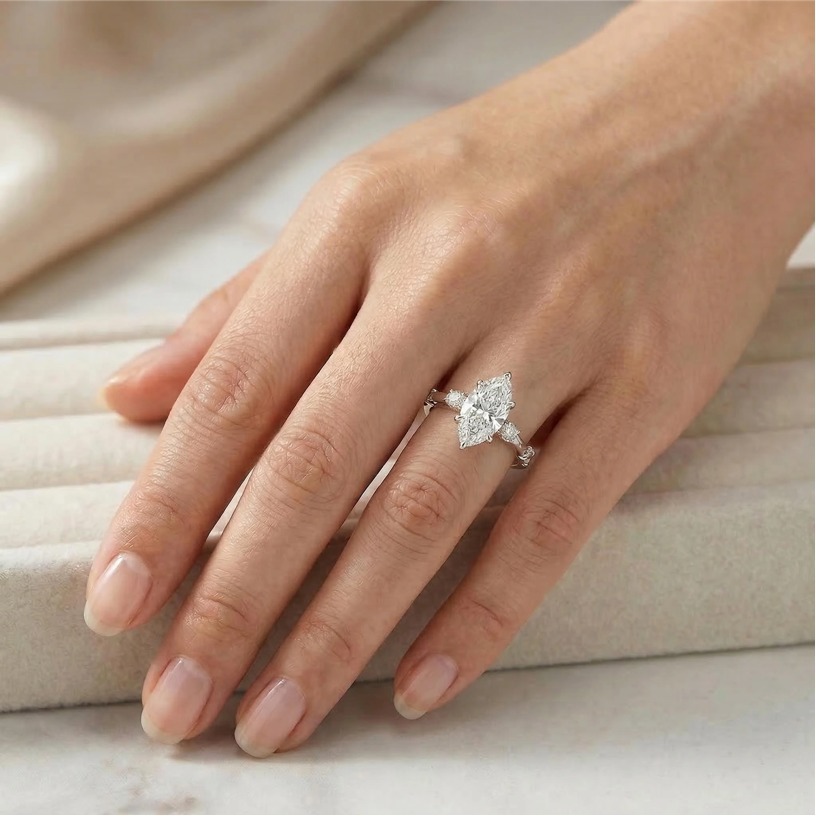 MUSHAN Özel Takı 925 Ayar Gümü - Moissanite Ring incelemesi ve fiyatı