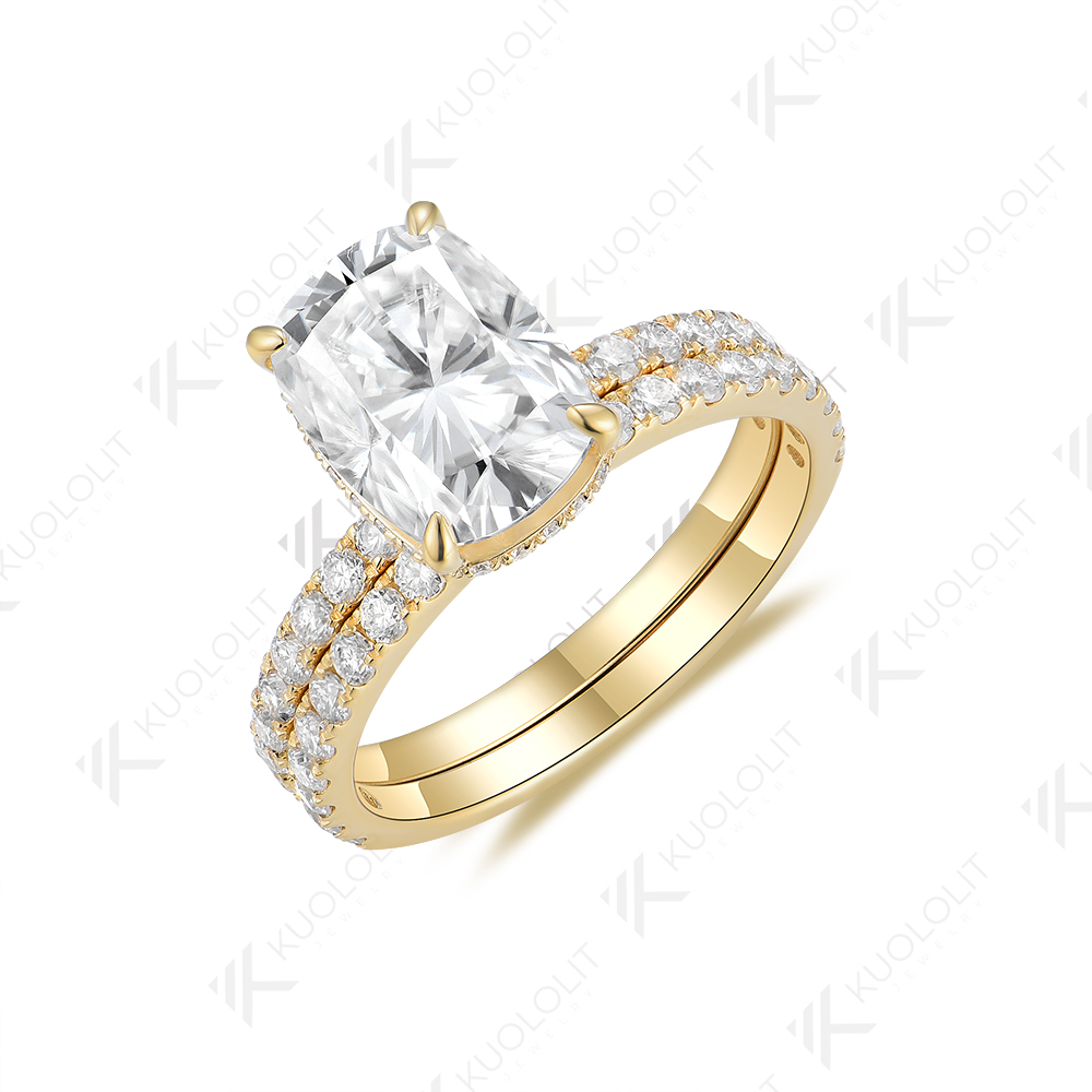 Markasız Kadınlar İçin Uzun Ya - Moissanite Ring incelemesi ve fiyatı