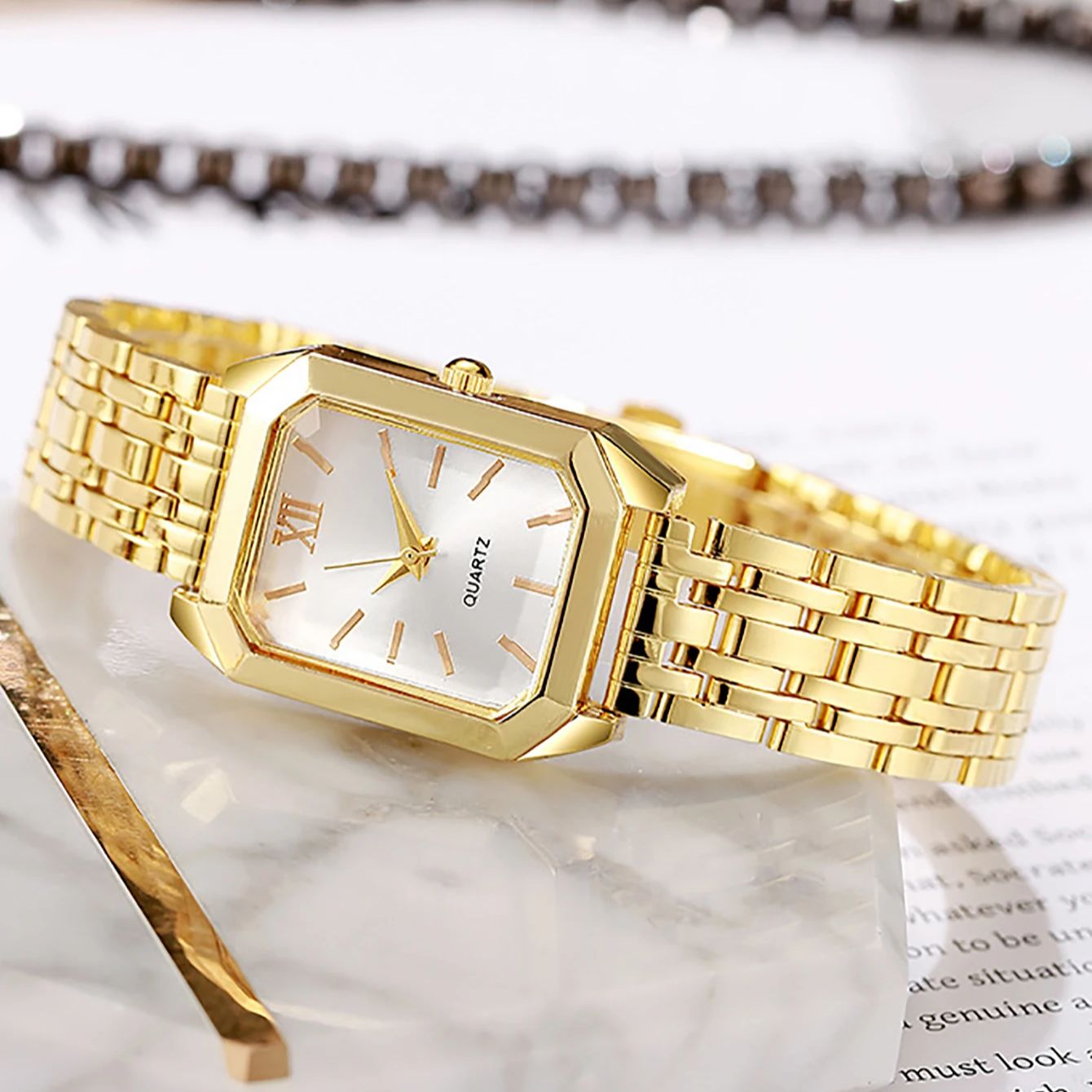 Bayanın kompakt kuvars saati v - Does Jewelry Include Watches incelemesi ve fiyatı