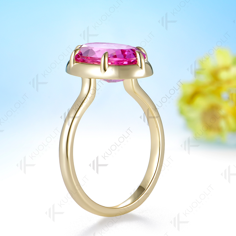 5.5 Karat Armut Kesim Laboratu - Moissanite Ring incelemesi ve fiyatı